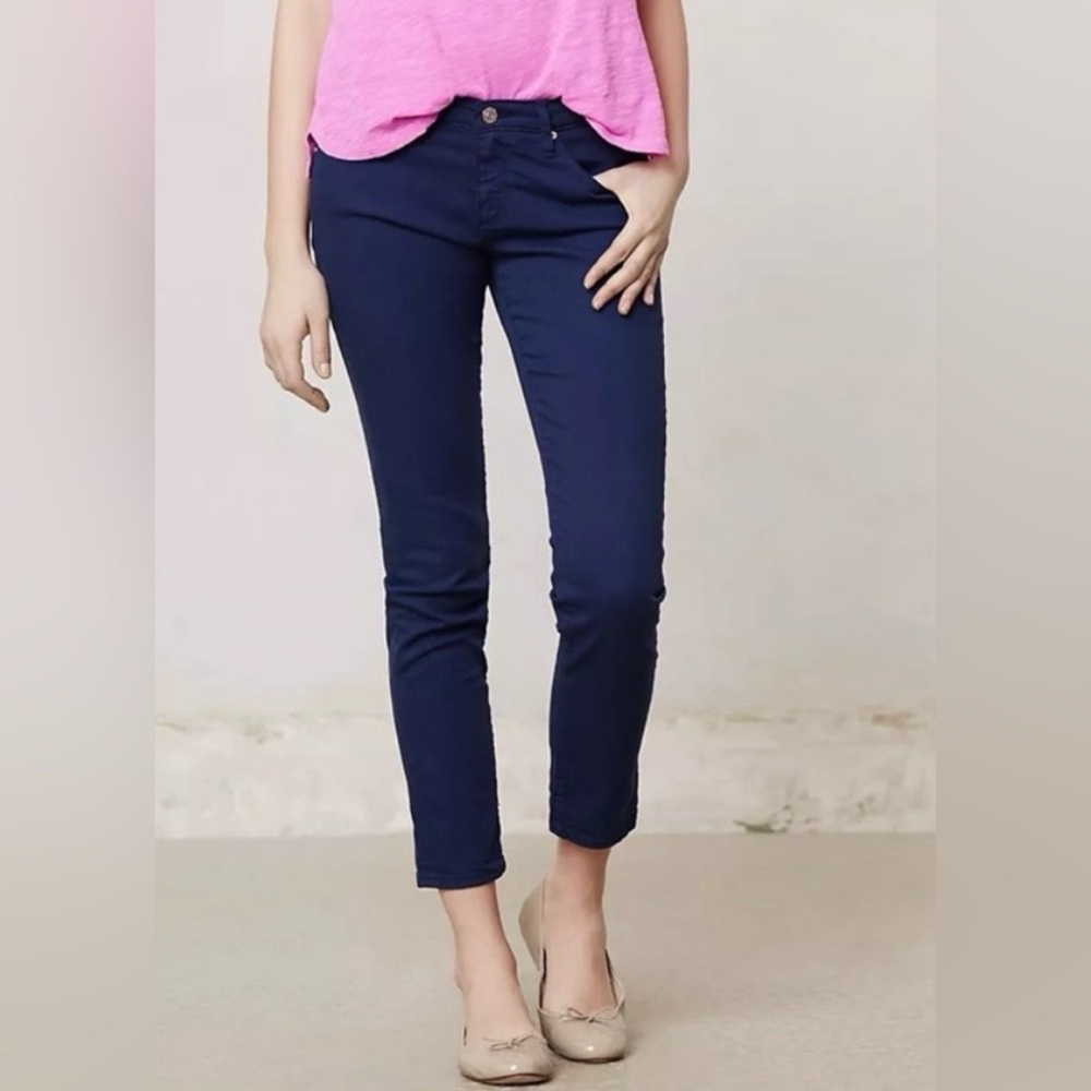 AG Adriano Goldschmied The Stevie Slim Straight Ankle Jeans Sz 27